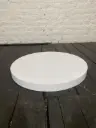 Socle - H10 diamètre 100 cm - Blanc