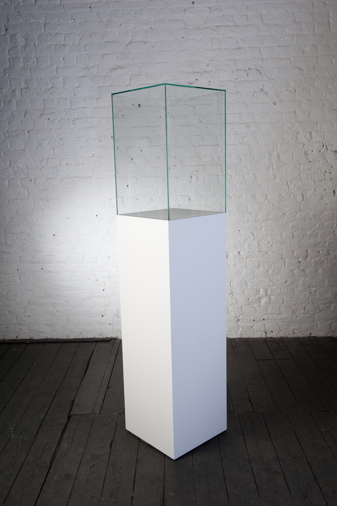 Coiffe standard en verre extra clair - H60/40/40 cm