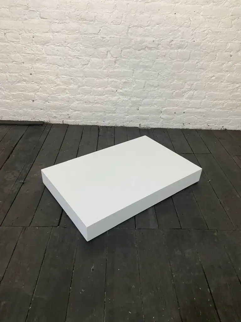 Sokkel in voorraad - H10/85/55 cm - Wit