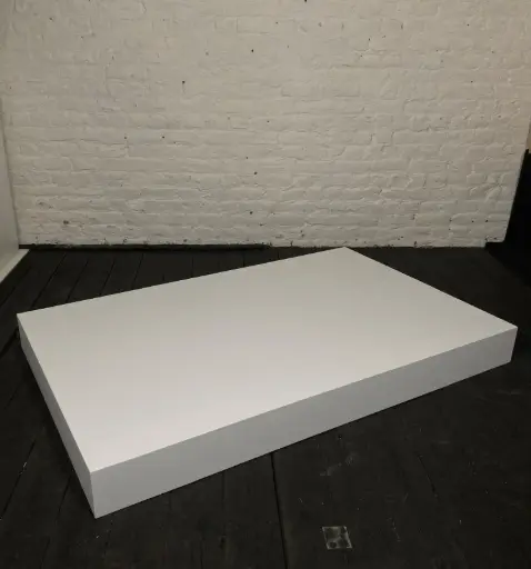Plinth - H15/160/100 cm - White