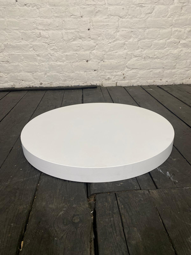 Socle - H10 diamètre 100 cm - Blanc