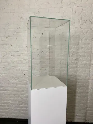 [P0342] Cover in stock - H80/40/40 cm - Extra-clear glass