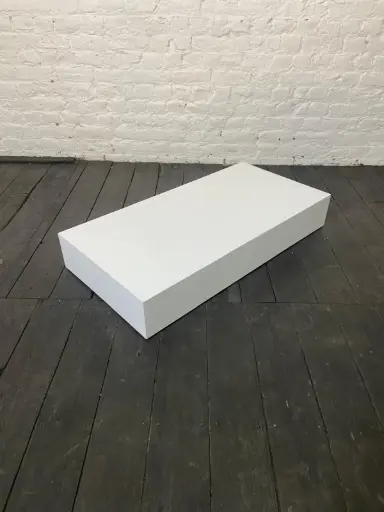 [P0450] Sokkel in voorraad - H15/100/50 cm - Wit