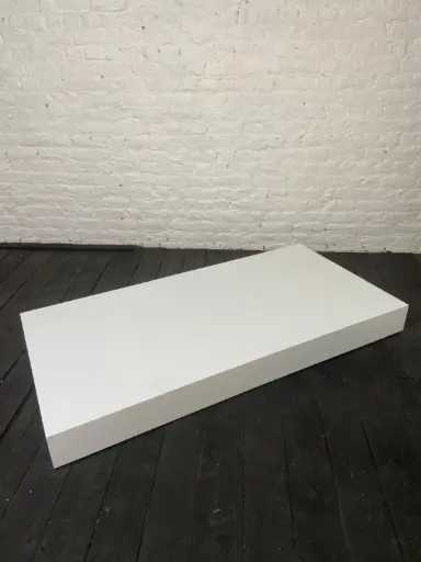 [P0471] plinth in stock - H15/160/80 cm - White