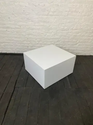 [P0430] Plinth in stock - H40/75/70 cm - White