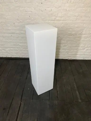 Standaard sokkel - H110/30/30 cm - Wit