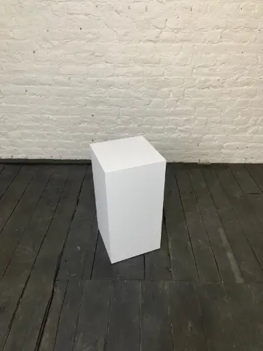 [P0010] Standard plinth - H60/30/30 cm - White
