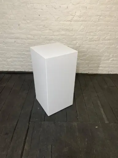 [P0016] Standaard sokkel - H80/40/40 cm - Wit