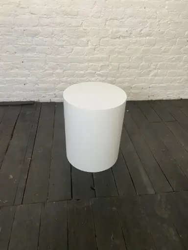 [P8] Sokkel in voorraad - H50 diameter 40 cm - Wit
